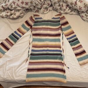 Pull&Bear Multicolor Knit Dress